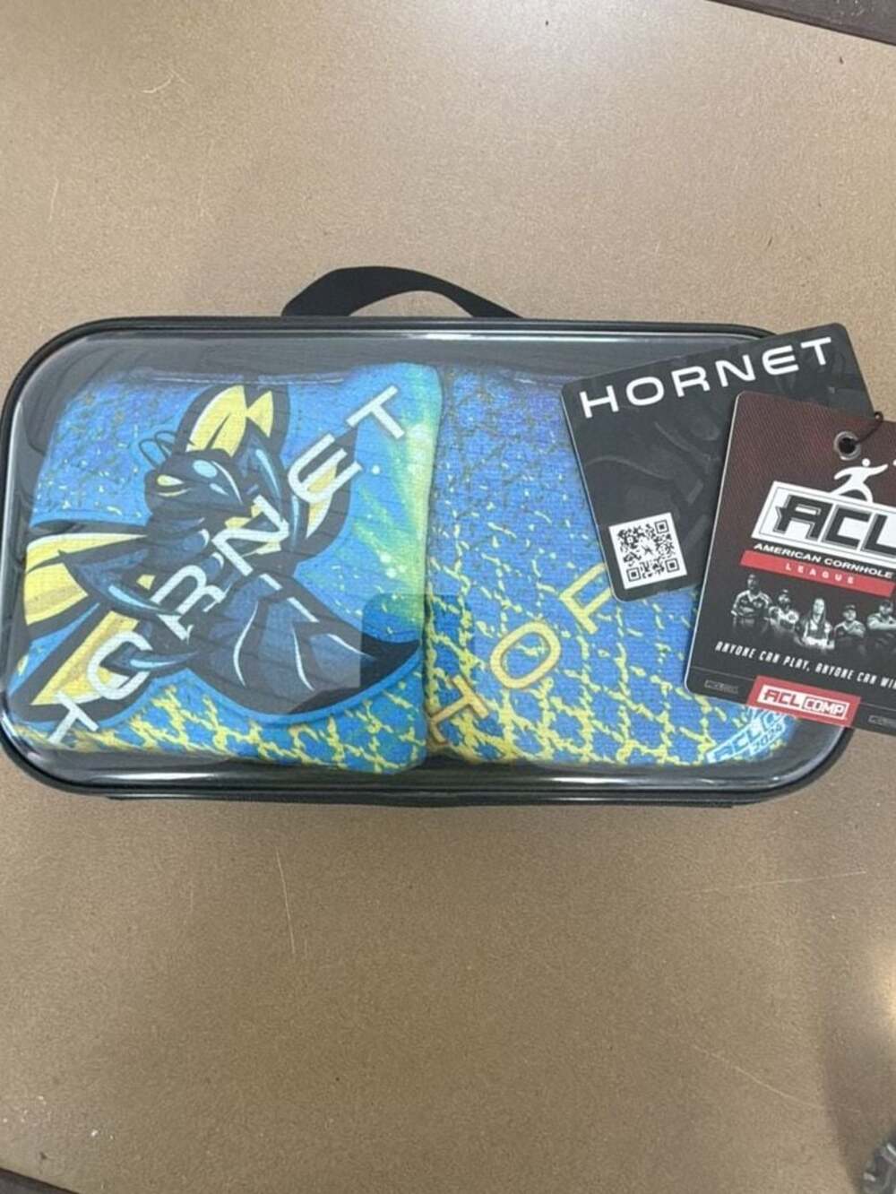 ACL® COMP Blue Magic Hornet Cornhole Bags